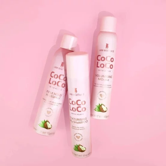 Фиксирующая пенка для волос с кокосовым маслом Lee Stafford Coco Loco Volumising Mousse, 200 мл