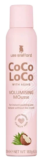 Фиксирующая пенка для волос с кокосовым маслом Lee Stafford Coco Loco Volumising Mousse, 200 мл