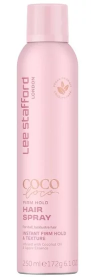 Фиксирующий спрей Lee Stafford Coco Loco Firm Hold Hairspray, 250 мл
