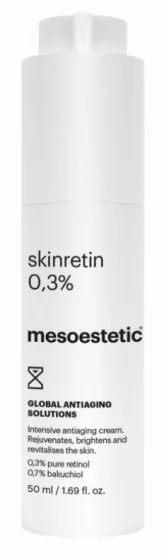 Інтенсивний нічний крем для усунення старіння з ретинолом Mesoestetic Skinretin 0.3%, 50 мл