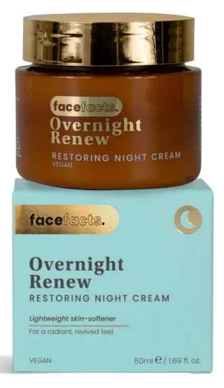 Відновлюючий нічний крем для обличчя Face Facts Overnight Renew Restoring Night Cream, 50 мл