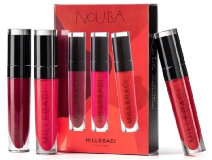 Набор помад Nouba Millebaci №1 Red Set