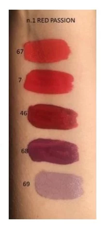 Набір помад Nouba Kisses Experience 1