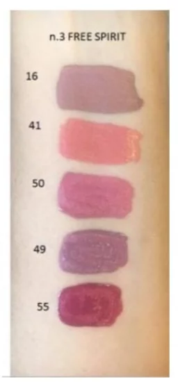 Набір помад Nouba Kisses Experience 3