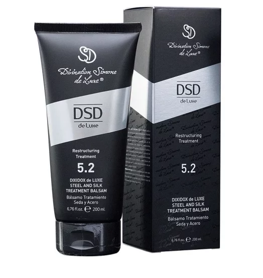 Восстанавливающий бальзам «Сталь и шелк» DSD de Luxe Divination Simone De Luxe Dixidox DeLuxe Steel and Silk Treatment Balsam, 200 мл