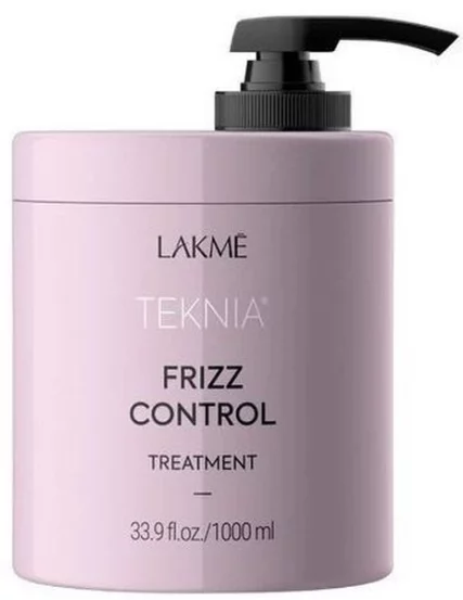 Маска дисциплінуюча для неслухняного або кучерявого волосся Lakme Frizz Control Treatment, 250 мл