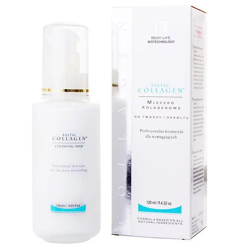 Молочко, що очищає, з перлами і вітаміном F Baltic Collagen Cleansing Milk, 120 мл