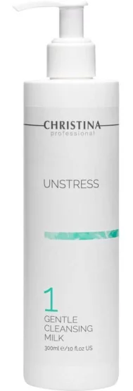 Ніжне молочко (крок 1) Christina Unstress Gentle Cleansing Milk, 300 мл