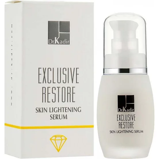 Сироватка, що освітлює Dr.Kadir Exclusive Restore Skin Lightening Serum, 30 мл