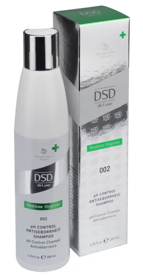 РН-контроль шампунь DSD De Luxe Medline Organic 002 рH CONTROL ANTISEBORRHEIC SHAMPOO, 200 мл