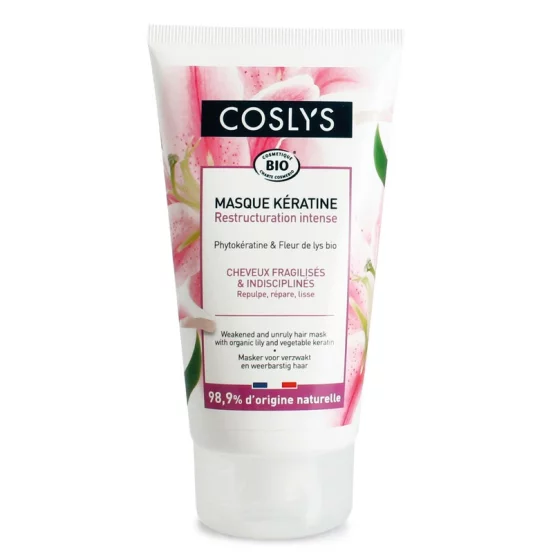  Маска для ослабленных и непослушных волос с органической лилией и кератином 150 мл