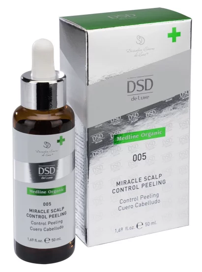 Пілінг для шкіри голови Міракл DSD Luxe Medline Organic 005 MIRACLE SCALP CONTROL PEELING, 50 мл