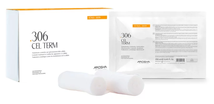 Антицелюлітний бандаж з ефектом розігріву 4 процедури Arosha 306 Cel Term Box 4 Treatments