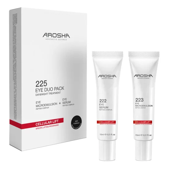 Антивозрастная процедура для зоны вокруг глаз День и Ночь Arosha 225 Eye Duo Pack, 15 мл + 15 мл