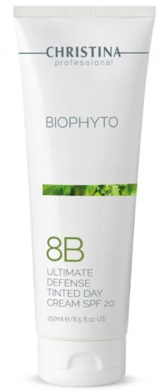 Дневной тонирующий крем «Абсолютная Защита» (шаг 8b) Christina Bio Phyto Ultimate Defense Tinted Day Cream SPF 20, 250 мл