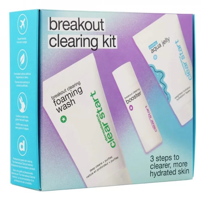 Лечебный набор Очистка и уход за проблемной кожей Dermalogica Clear Start Breakout Clearing Kit