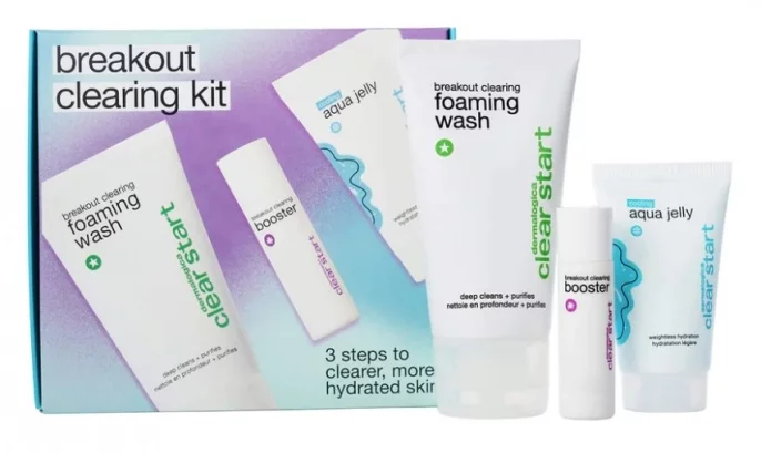 Лечебный набор Очистка и уход за проблемной кожей Dermalogica Clear Start Breakout Clearing Kit
