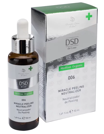 Нейтрализатор пилинга Миракл DSD De Luxe Medline Organic 006 MIRACLE PEELING NEUTRALIZER, 50 мл