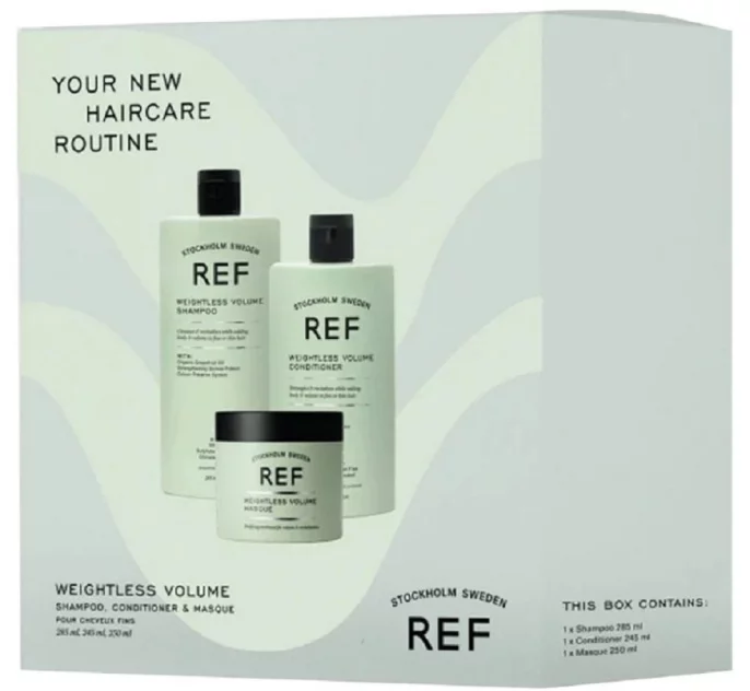 Тріо набір Для об'єму волосся REF Care Routine Weightless Volume