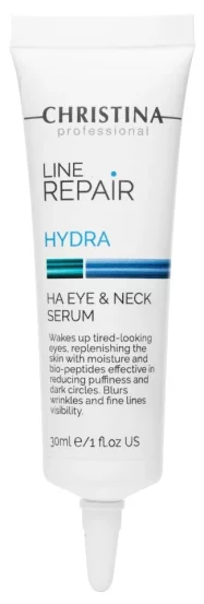 Сироватка для шкіри навколо очей та шиї Christina Line Repair Hydra HA Eye & Neck Serum, 30 мл