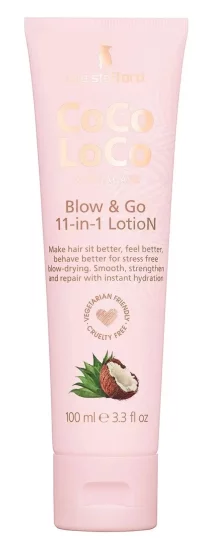 Догляд-лосьйон для стайлінгу з кокосовим маслом Lee Stafford Coco Loco Blow & Go 11-In-1 Lotion, 100 мл
