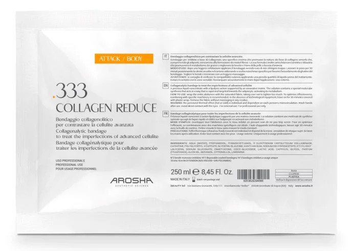 Липолитический набор против фиброзного целлюлита Фиброцел 4 процедуры Arosha 330 Fibrocel + 4 Treatments