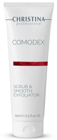 Вирівнюючий скраб-ексфоліатор Christina Comodex Scrub&Smooth Exfoliator, 75 мл