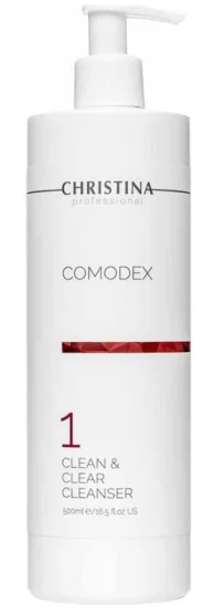 Гель для очищення шкіри (крок 1) Christina Comodex Clean&Clear Cleanser, 500 мл