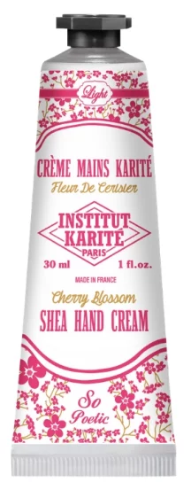Крем для рук Institut Karite Paris Light Shea Hand Cream Cherry Blossom, 30 мл