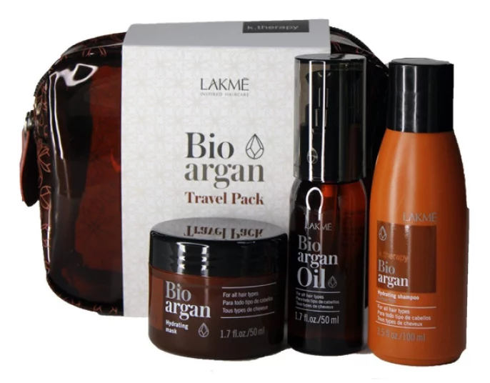 Дорожній набір Lakme K.Therapy Bio-Argan Travel Pack