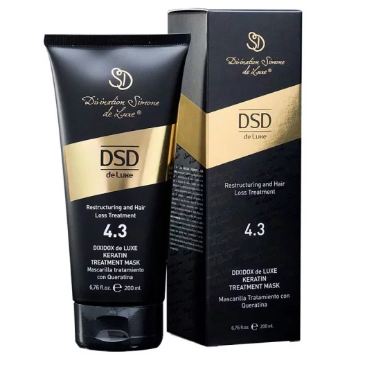 Восстанавливающая маска с кератином DSD de Luxe 4.3 Divination Simone De Luxe Dixidox DeLuxe Keratin Treatment Mask, 200 мл