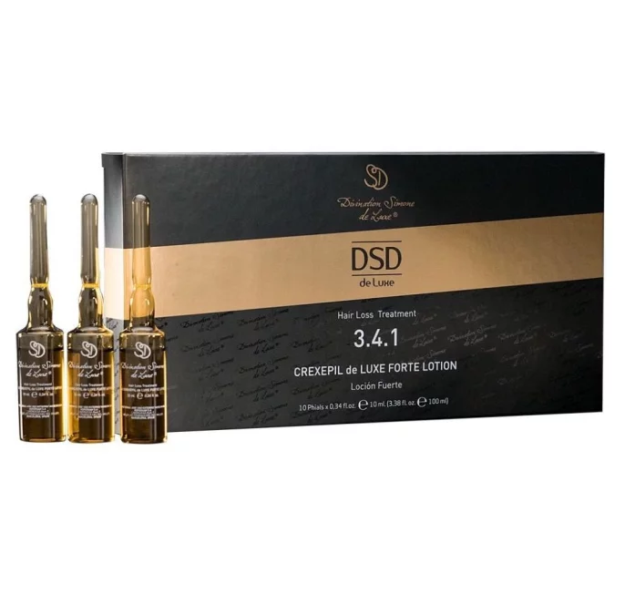 Лосьон для волос DSD de Luxe 3.4.1 Divination Simone De Luxe Crexepil DeLuxe Forte Lotion, 10 X 10 мл