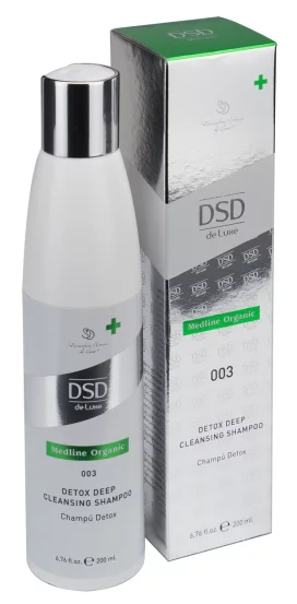 Детокс шампунь для глибокого очищення DSD De Luxe Medline Organic 003 DETOX DEEP CLEANSING SHAMPOO