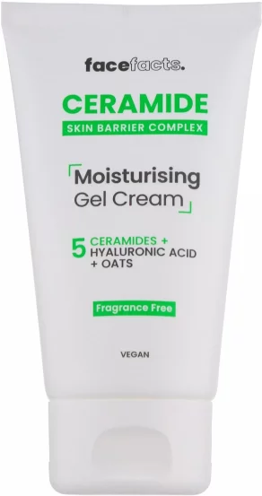 Зволожуючий гель-крем з керамідами для обличчя Face Facts Ceramide Moisturising Gel Cream, 50 мл
