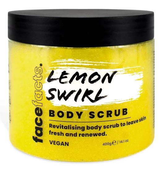 Скраб для тела Лимонный водоворот Face Facts Lemon Swirl Body Scrub, 400 г