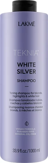 Тонуючий шампунь Lakme Teknia White Silver Shampoo, 100 мл