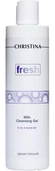 Молочний гель для сухої та нормальної шкіри Christina Fresh Milk Cleansing Gel, 300 мл
