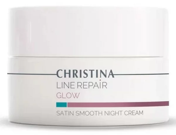Нічний крем "Гладкість сатину" Christina Line Repair Glow Satin Smooth Night Cream, 50 мл
