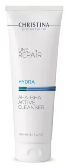Очиститель с АНА-ВНА кислотами Christina Line Repair Hydra AHA-BHA Active Cleanser, 250 мл