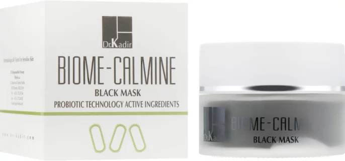 Черная маска для лица Dr.Kadir Biome-Calmine Black Mask, 50 мл
