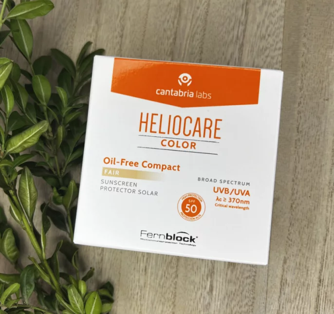 Сонцезахисна компактна пудра Cantabria Heliocare Color Compact SPF 50, 10 г