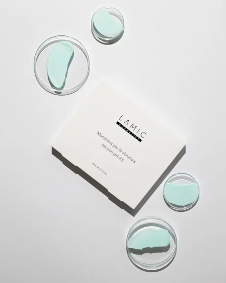 Маска для закриття пор Lamic Maschera per la chiusura dei pori pH 4.5, 4 шт