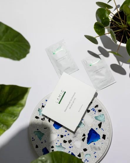 Маска для закриття пор Lamic Maschera per la chiusura dei pori pH 4.5, 4 шт