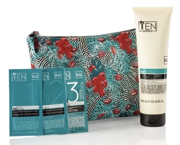 Косметичка-набір Потужна Боротьба з целюлітом Днем та Вночі Ten Science No Cell Kit Day&Night