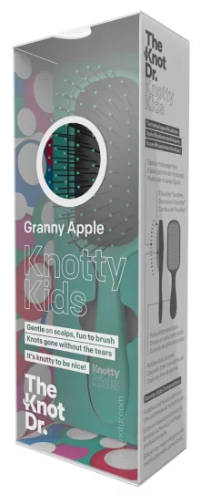 Гребінець для волосся The Knot Dr. Knotty Kids Granny Apple