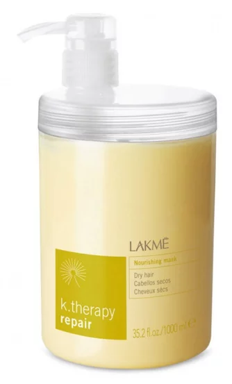 Питательная маска для сухих и поврежденных волос Lakme K.Therapy Repair Nourishing Dry Hair Mask, 250 мл