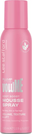 Мусс для придания объема Lee Stafford Plump Up Volume Root Boost Mousse Spray, 150 мл