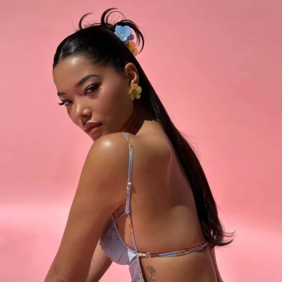 Заколка для волос Emi Jay Midi Blossom Clip in Gingko