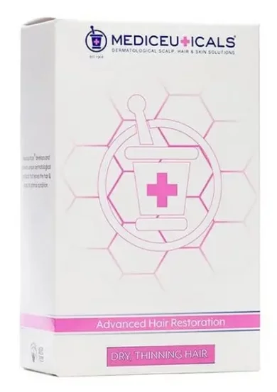 Набір для стимулювання росту сухого волосся Mediceuticals Dry Hair Advanced Hair Restoration Kit
