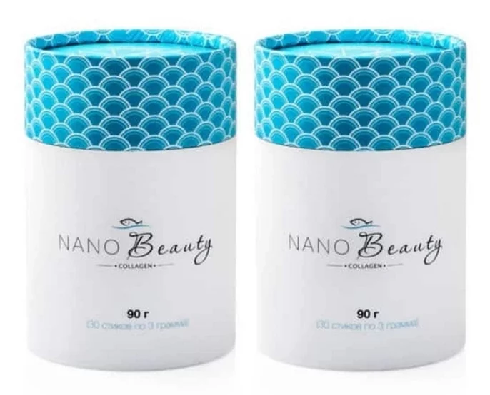 Морський питний колаген у стиках Nano Beauty Collagen, курс 2 місяці